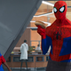 Just some Spider-Men, acting casual with a bagel. You know, nothing unusual.